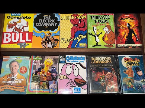 ANIMATED Television Shows + CHILDHOOD FAVORITES Series Box Sets 1960s, 1970s, 1980s, 1990s Classic