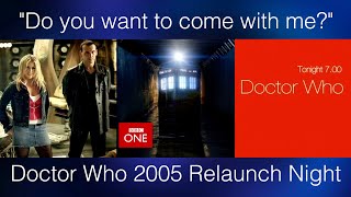 2005: Doctor Who relaunch | BBC One build-up | 26th March 2005