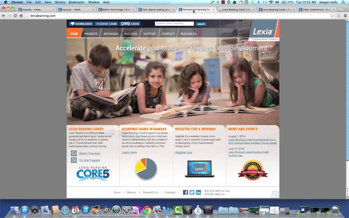 Lexia Computer Lexia Core 5 - YouTube