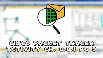 Tutorial Pengerjaan Cisco Paket Tracer Activity Chapter 6.8.1 Page 3 + Modul