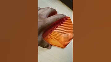 3d printed hexagon twist fidget