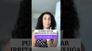 🚨PUEDES ESTAR IRRITANDO TU VEJIGA. Y NO LO SABES #shorts #pis #orina #escapes #incontinenciaurinaria