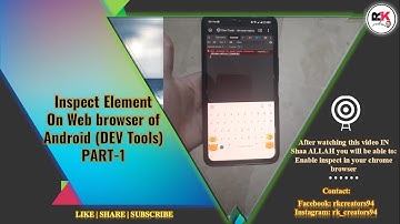 How to Enable Inspect Element in Chrome Browser | Dev tools | Android phone |Latest Trick 2022|Part1