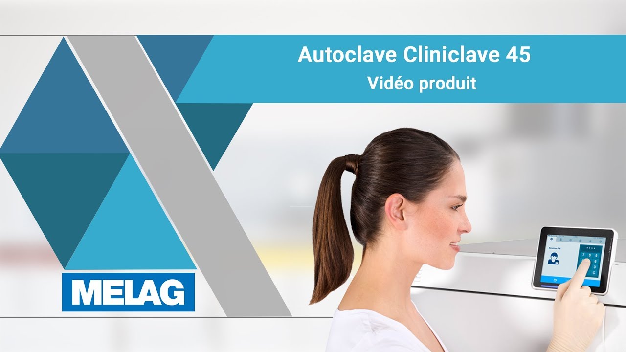 New Autoclave rapide de grande capacité: Cliniclave 45 | MELAG Vidéo produit