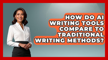 How Do AI Writing Tools Compare to Traditional Writing Methods? | AI SaaS Software Explained News