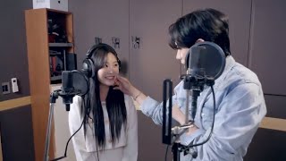 빙그레 메이커를 위하여 (녹음 현장 메이킹 영상) - 김성철 & 류인아
