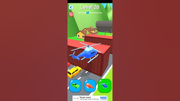 Shape Shifting 🚓🏃All level 3d android,iOS gameplay #shorts