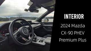 Interior: 2024 Mazda CX-90 PHEV Premium Plus