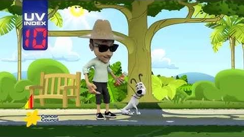 When UV is 3 or above be SunSmart