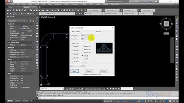 Draw Cable Tray (TRY) Lisp