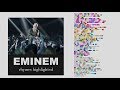 Eminem on speedom  lyrics rhymes highlighted 100th upload