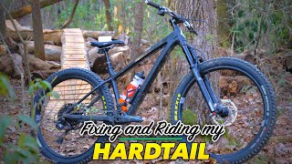 Fix and Ride | Installing a new electronic shifter, wheels, and tires on my Sync'r hardtail