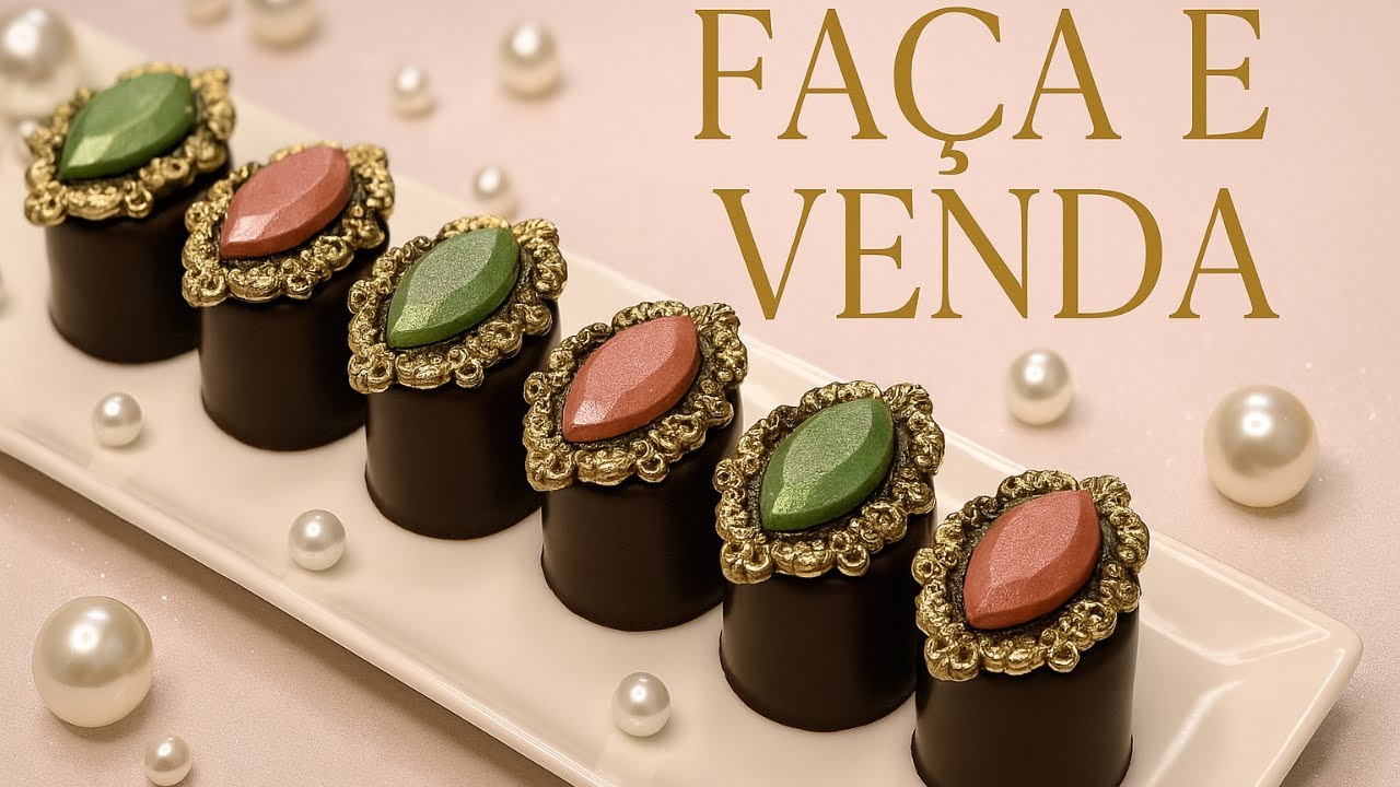 Этим рецептом вы всех удивите - Шоколад в форме драгоценного камня.