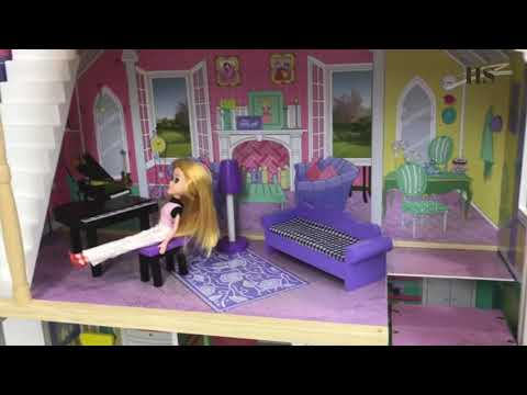 Ляльковий будиночок для барбі "Вілла Тоскана" + ліфт, видео 1