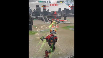 Hellburner - Bane y Toxin VS Khepri - Blight | New Pilot Oliver Song #WarRobots #short #WRwinOlivier