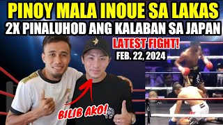 LATEST FEB 22 2024! PINOY PINAHANGA SI INOUE | KALABAN 2X BAGSAK