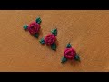 Bullion Rose Embroidery for beginners | hand embroidery | Creative Embroidery