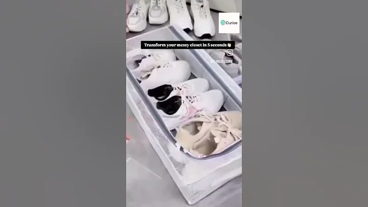 Say goodbye to clutter! Your shoe organising solution 👋🏻Dm for price
