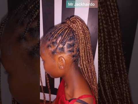 #knotlessbraids #blending #blonde #brown #Braids #longbraids @Mr.jackhairdo @ayrastarrofficial