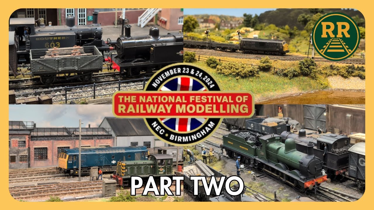 The National Festival of Railway Modelling 2025 | Part Two | Birmingham NEC Exhibition Layout Tour