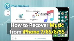 How to Recover Music from iPhone 7/6S/6/5S with iOS 10  - Durasi: 2:16. 