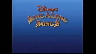 Opening And Closing To Disney Sing-Along Songs - Zip-A-Dee-Doo-Dah 1991 Vhs