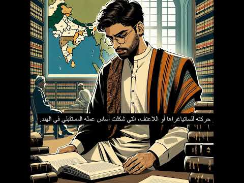 حياة ومبادئ المهاتما غاندي