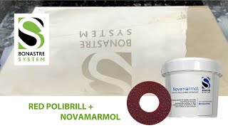 Two Step Marble Polishing with Bonastre Two Step Marble Polishing with Bonastre