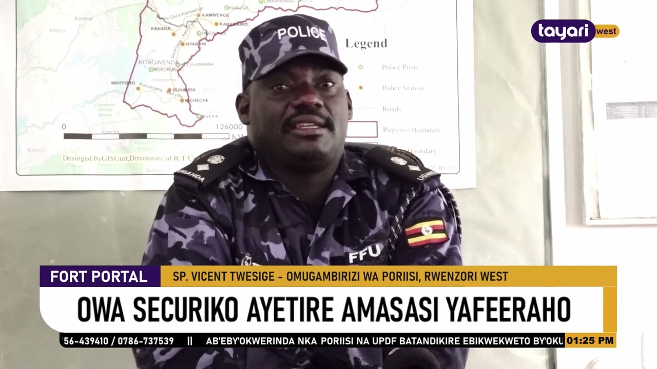 #AGAMUSHANJU: OWA SECURIKO AYETIRE AMASASI YAFEERAHO – FORT PORTAL