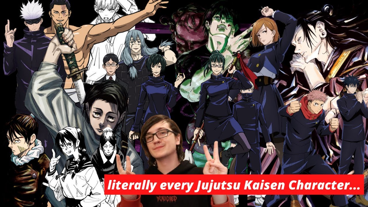 All Characters In Jujutsu Kaisen