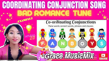COORDINATING CONJUNCTION SONG | GRACE MUSICMIX  |  WITH EXAMPLES