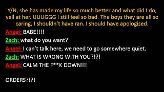 Zach Herron Imagine part - 20 (sorry it's short) :(
