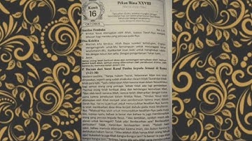 Bacaan Kamis 16 Oktober 2025
