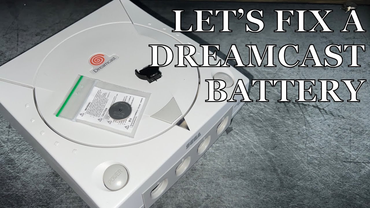 Fixing the Dreamcast's Internal Clock Retro Gaming How To YouTube