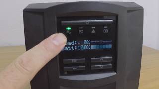 How to reset an APC SMT750i  Smart UPS back to factory defaults screenshot 5