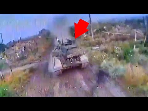 T-90M Tank Looks Back And Gets Hit In The Front