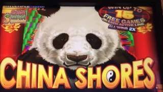 ★ CHINA SHORES 4-5-5-5-4 Reel Slot machine (KONAMI) ★☆BONUS BIG WIN ☆$1.50 Bet screenshot 2