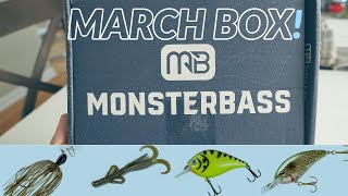 MONSTERBASS MIDWEST Box MARCH 2020 Unboxing Video!