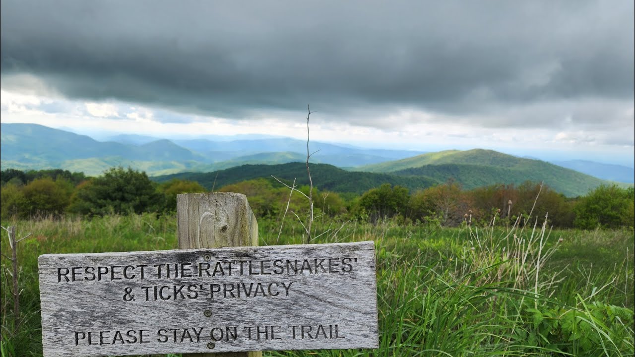 Hot Springs, Max Patch and the Great Smokey Mountains, NC.