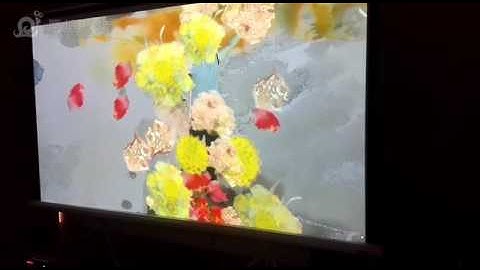 Kinect particle interaction