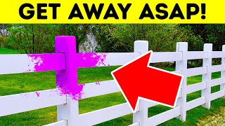 If You See Purple Fence Posts, Get Away