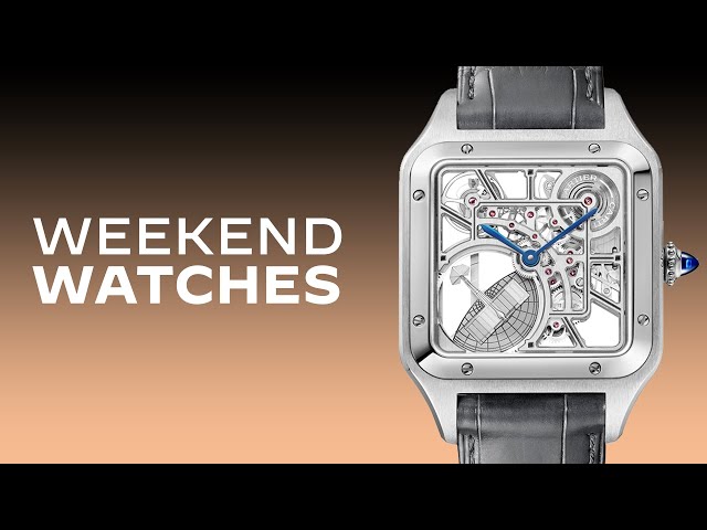 Weekend Watches - Cartier Santos Dumont Skeleton Micro Rotor