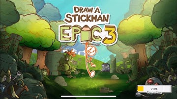 DRAW A STICKMAN EPIC 3 - iOS - First Gameplay - Chapter 1 - iPhone 11 Pro Max