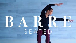 Senior & Beginner Workout  Barre Exercises in a Chair to Tone & Tighten the Whole Body