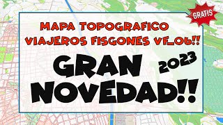 MAPA Viajeros Fisgones V 06 para GPS GARMIN con GRAN NOVEDAD