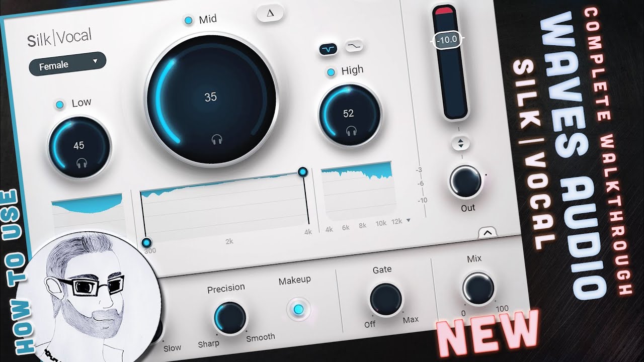 Waves Audio – Silk Vocal | Walkthrough – How To Use - Plugin Review ...