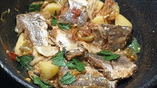 Cooking Salted Local Dry Fish curry|How to cook Local Salted Dry fish curry in Naga style|