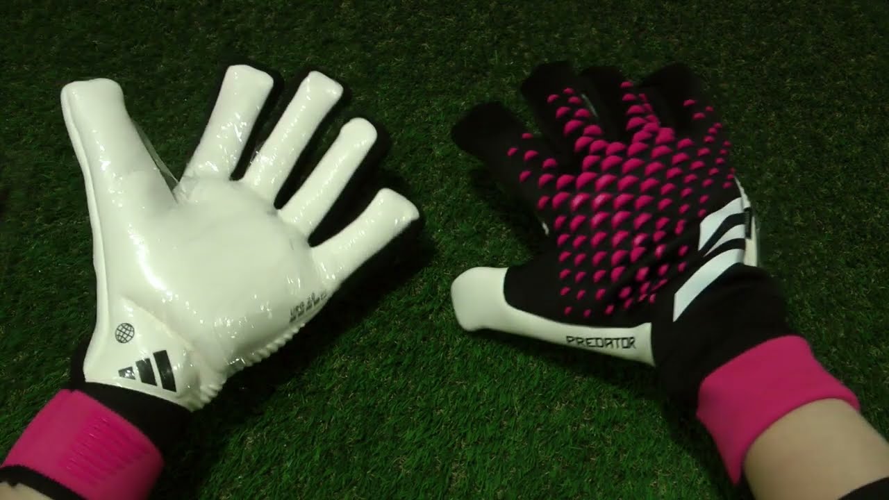 Adidas Predator Pro Goalkeeper Gloves - black-white-pink, 10