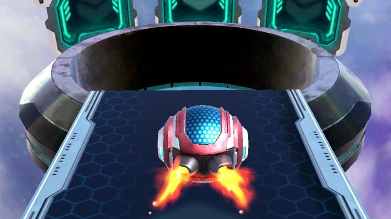 Space Rolling Balls Race Gameplay Speedrun Level 240