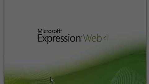 Installing Web Expression 4